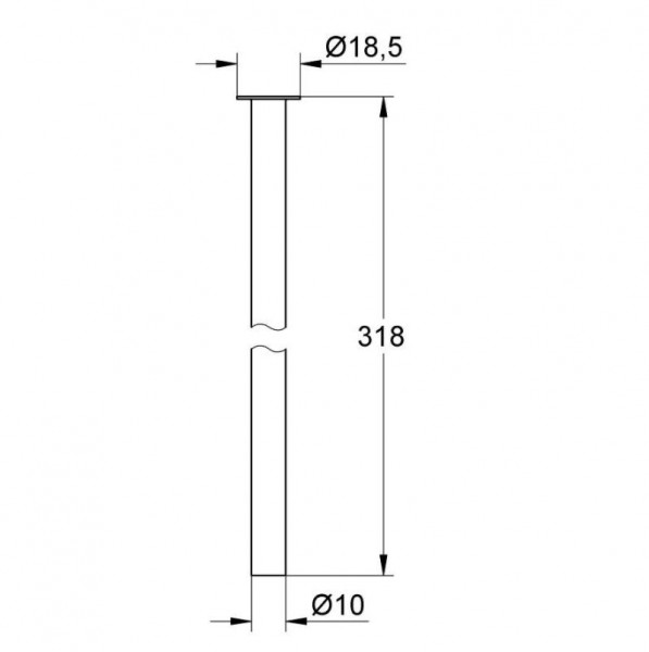 Grohe Buis Universeel Koperen pijp 12803000