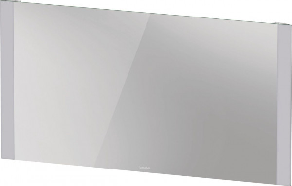 Miroir Salle De Bain Lumineux Duravit Lumière sur les côtés 1300x700mm Blanc Aluminium LM7869000000000