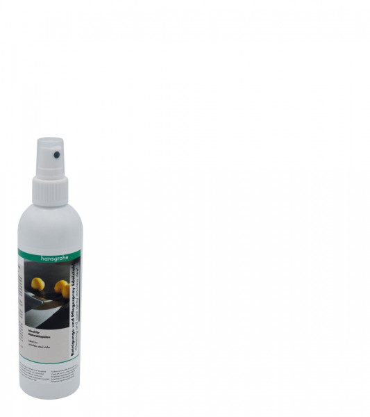 Produit D'Entretien Hansgrohe Spray de nettoyage et d'entretien pour acier inoxydable 250 ml Chromé