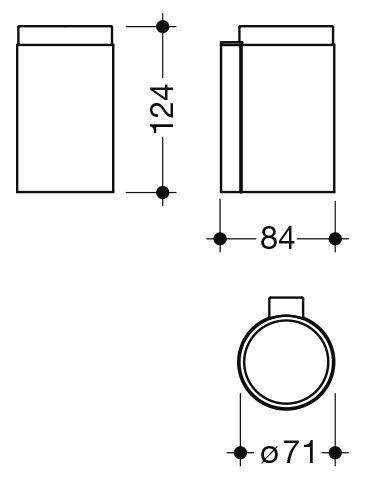 Hewi Tandenborstelhouder System 162