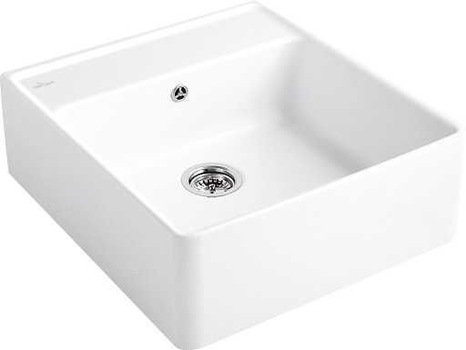 Evier à Poser Villeroy et Boch 595mm Blanc Alpin CeramicPlus 632061R1HL13