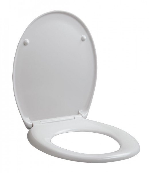 Toiletzitting Allibert Click-n-Seat 37,7x5x45 cm Afklikbaar Soft-Close Glanzend Wit