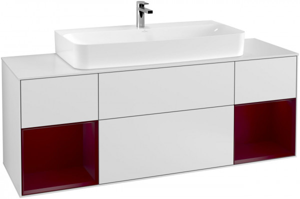 Meuble Pour Vasque à Poser Villeroy et Boch Finion 1600x603x501 mm G211HBMT