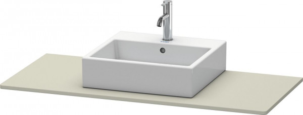 Plan de Toilette Duravit XSquare 800x550mm Taupe satiné XS060D06060