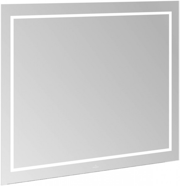 Miroir Salle de Bain Lumineux Villeroy et Boch Finion 1000x750x45 mm Blanc (G60010) 1000 x 750 x 45 mm
