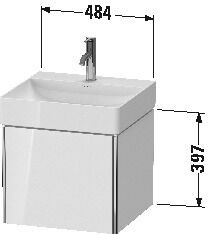 Duravit Wastafelmeubels XSquare voor 235350 484 mm