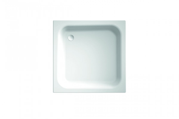 Receveur de Douche 75x75cm Carré Bette Intra Blanc Acier Émaillé 5540-000