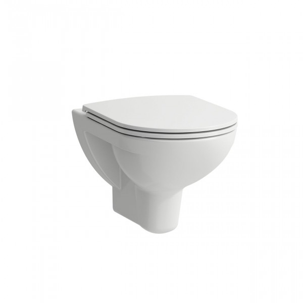 WC Suspendu Laufen PRO sans bride fixations visibles 360x530mm Blanc
