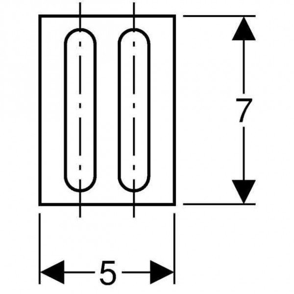 Geberit Uitlaatbocht Universal (461014001)