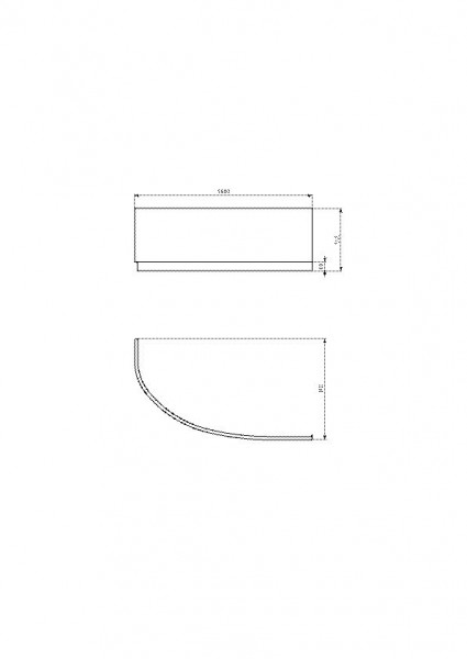 Ideal Standard Hotline Neu Badpaneel voor acrylaatbesparend bad rechts (K275)