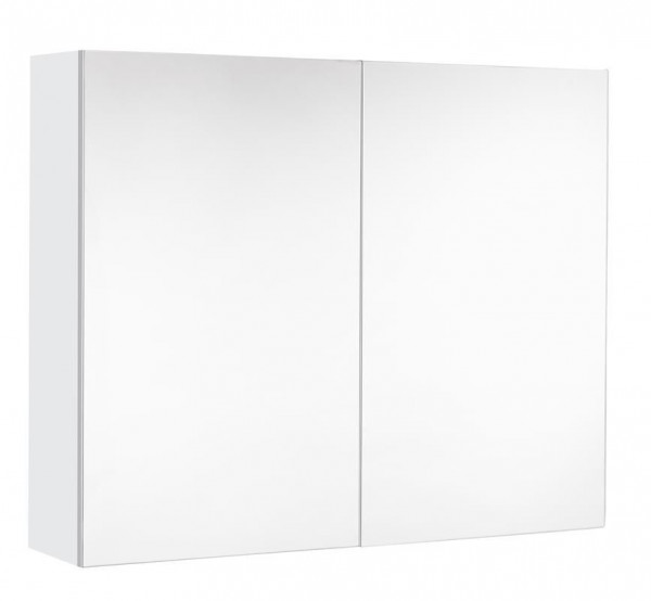 Armoire de Toilette Allibert NORDIK VDE 2 portes miroir 800x650x180mm Blanc Ultra mat