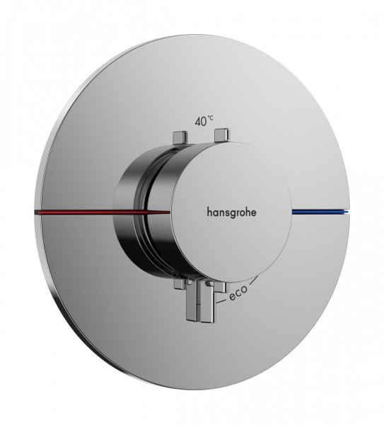 Mitigeur Thermostatique Douche Hansgrohe ShowerSelect Comfort S 1 sortie Encastré 1 sortie additionnelle ø155mm Chromé