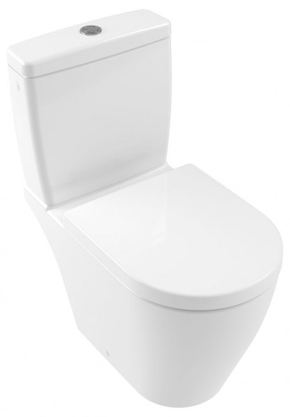 WC à Réservoir Villeroy et Boch Avento Sans Bride Blanc Alpin Ceramicplus 5644R0R1
