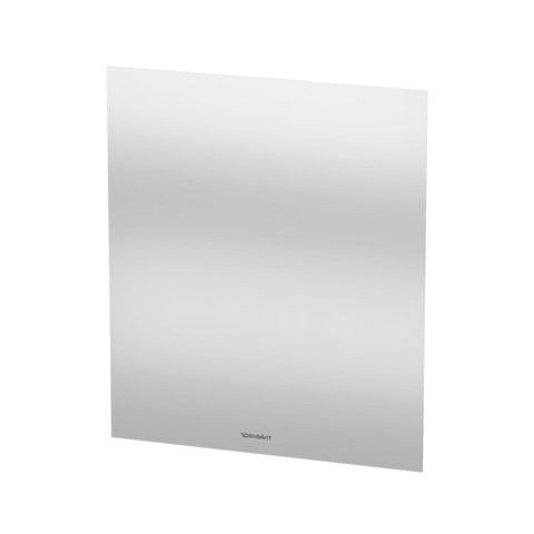 Miroir Salle De Bain Lumineux Duravit Eclairage indirect LED 600x700mm Blanc Mat