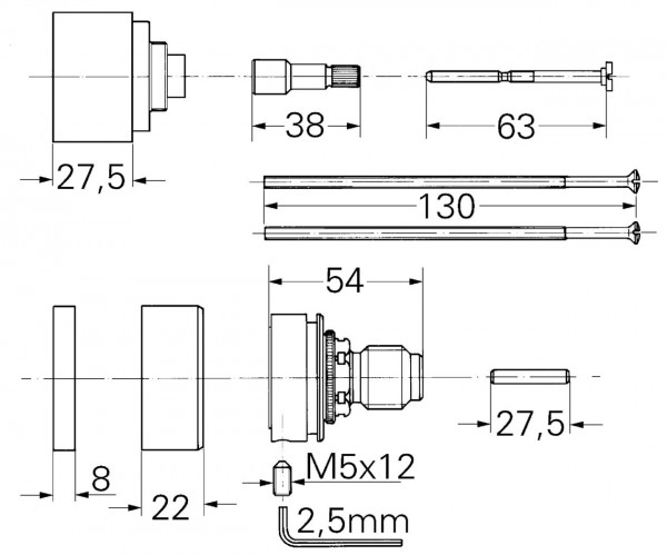 Grohe verlengset voor 34300 47172000