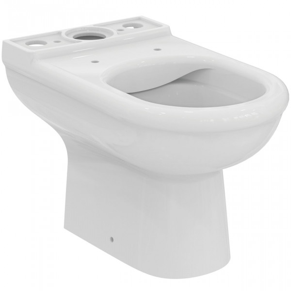 Ideal Standard Duoblok Toilet EXACTO Pack WC + inbouwreservoir + Softclose deksel 365x620x780mm Wit