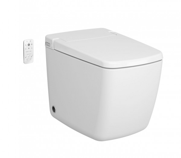WC Japonais VitrA V-Care Prime BTW VitrAClean Sans Bride 390x465x620mm Blanc brillant