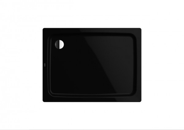 Receveur de Douche 80x100 Kaldewei Duschplan 800x1000x65mm Rectangulaire 546-1 Noir 440100010701