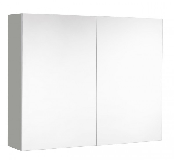 Armoire de Toilette Allibert NORDIK UTE 2 portes miroir 800x650x180mm Gris Ultra Mat