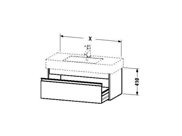 Duravit Wastafelmeubel Hangend Ketho