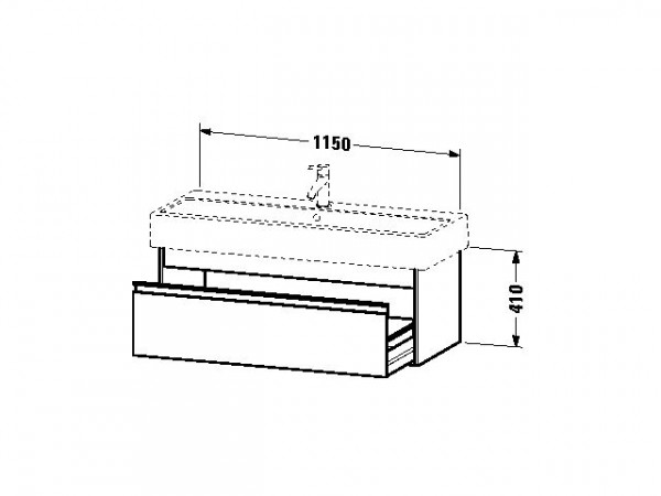 Duravit Wastafelmeubel Hangend Ketho