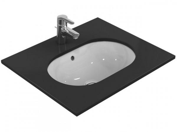 Vasque à Encastrer Ideal Standard Connect forme ovale 620mm Céramique E505001