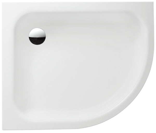 Receveur de Douche 90x75 d'Angle Bette Corner 900x750x35mm sans tablier Capri 8159-015PLUS