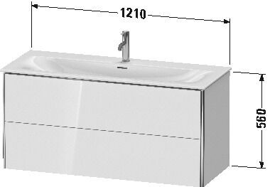 Duravit Wastafelmeubels XSquare voor 234463