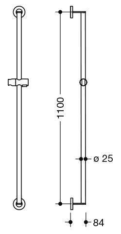 Hewi Douchestang System 900