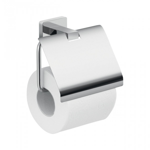 Porte Papier Toilette Gedy G-ATENA avec couvercle Chromé