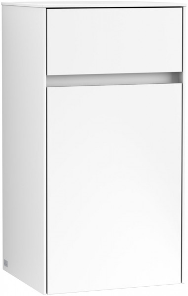 Villeroy en Boch Halfhoge Kast Collaro 1 lade 1 deur 404x748x349mm