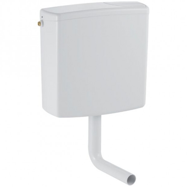 Réservoir WC Geberit Apparent AP140 Système à 2 rinçages avec couvercle Blanc Alpin Plastique 140314111