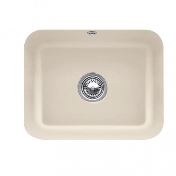 Villeroy en Boch Onderbouwspoelbak Cisterna 60C Automatisch Aftwateraar Almond CeramicPlus