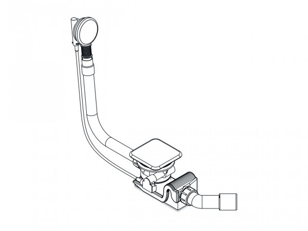 Kaldewei Speciaal afval en overloop set model KA4080 Conoduo (687772000)