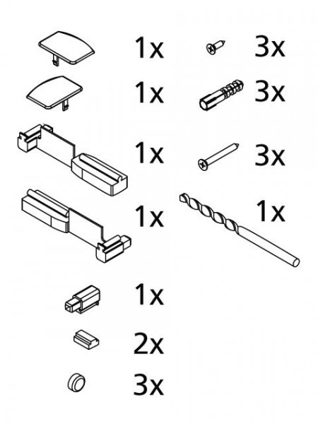 Kermi VARIO 2000 Set van reserveonderdelen (2532037)