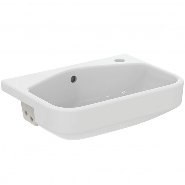 Vasque Semi Encastrée Ideal Standard i.life S 1 trou, avec trop-plein 500x360x175mm Blanc