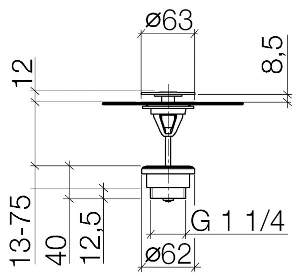 Dornbracht Afvoerklep (10126970)