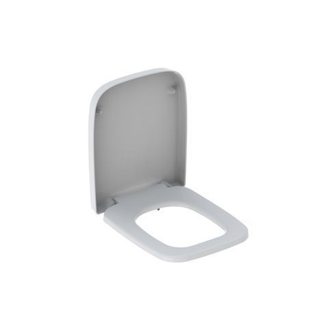 Abattant WC Frein de Chute Geberit Renova Plan 489x360x40mm Blanc
