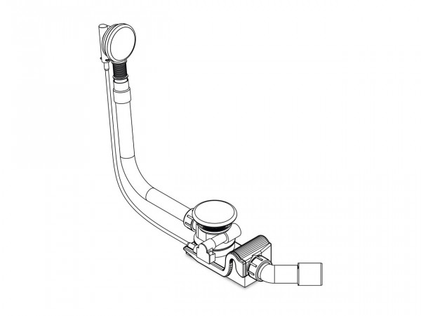 Kaldewei Speciaal afval en overloop set model KA4040 Centro Duo (687772080)