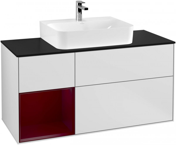 Meuble Pour Vasque à Poser Villeroy et Boch Finion 1200x603x501 mm F162HBMT