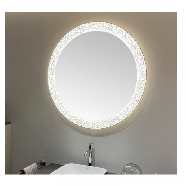Miroir Salle de Bain Lumineux Duravit Happy D.2 Plus Blanc HP7486G0000