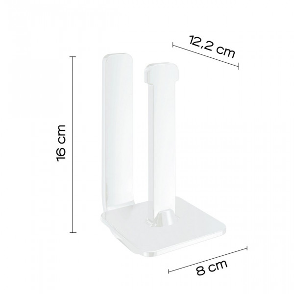 Gedy Toiletrolhouder OUTLINE reserve 160x86x30mm