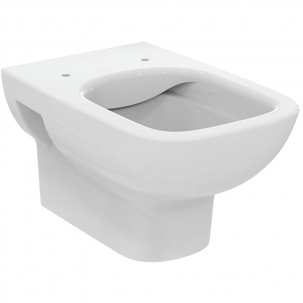 WC Suspendu Ideal Standard i.life A Sans bride, rectangulaire 355x335x540mm Blanc
