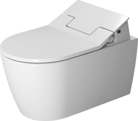 WC Suspendu Duravit ME by Starck Rimless à fond creux Blanc Hygiene Glaze 2529592000