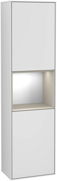 Villeroy en Boch Hoge Badkamerkast Finion 2 deuren 1515x420mm 3 LED