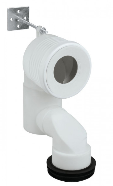 Robinet d'Arrêt et Coude de Sortie Grohe pour WC 200-250 mm vertical Chromé