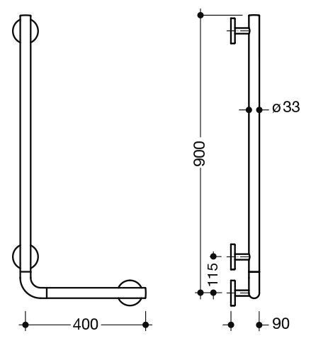 Hewi Badgreep Hoek System 800 K