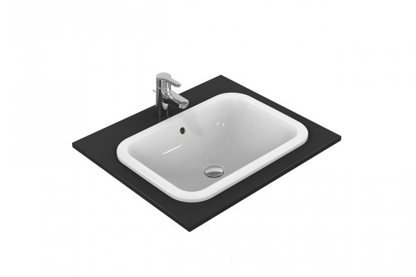 Vasque à Encastrer Ideal Standard Connect rectangulaire 580mm Céramique E505901