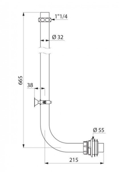 Delabie Spoelpijp h: 769001