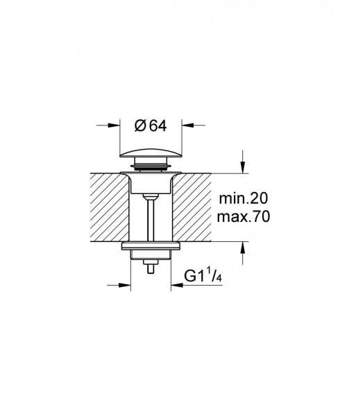 Grohe Afvoergarnituur (65807)